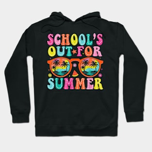 Last Day Of School Graduation Schools Out For Summer Teacher T-Shirt Hoodie